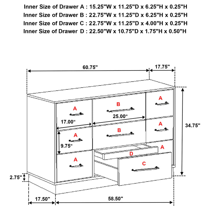 Fenwick Dresser - Imperial Furniture (Las Vegas, NV) - Multi Location