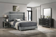 Lucia 4 & 5 Piece Bedroom Set King & Queen Beige & Grey - Imperial Furniture (Las Vegas, NV) - Multi Location