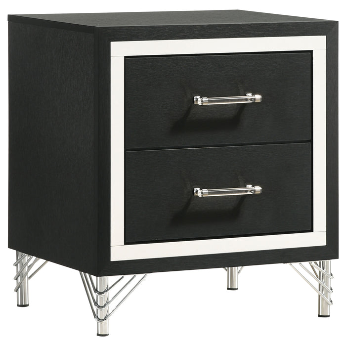 Lucia 4 & 5 Piece Bedroom Set King & Queen Beige & Grey - Imperial Furniture (Las Vegas, NV) - Multi Location