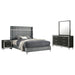 Lucia 4 & 5 Piece Bedroom Set King & Queen Beige & Grey - Imperial Furniture (Las Vegas, NV) - Multi Location