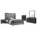 Lucia 4 & 5 Piece Bedroom Set King & Queen Beige & Grey - Imperial Furniture (Las Vegas, NV) - Multi Location