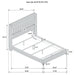 Lucia 5 Pc Bedroom Set - Imperial Furniture (Las Vegas, NV) - Multi Location