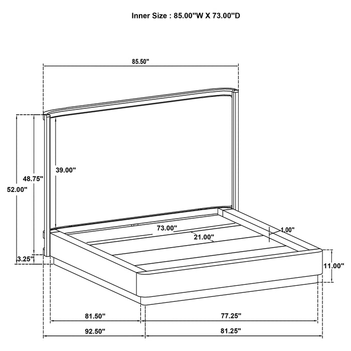 Kailani 4 & 5 Pc Bedroom Set E.King, Cal.King & Queen - Imperial Furniture (Las Vegas, NV) - Multi Location