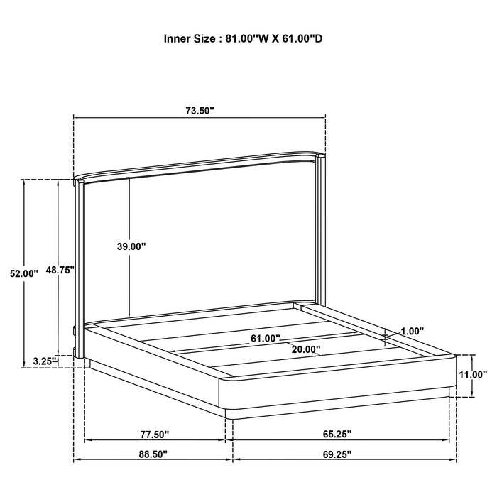 Kailani 4 & 5 Pc Bedroom Set E.King, Cal.King & Queen - Imperial Furniture (Las Vegas, NV) - Multi Location