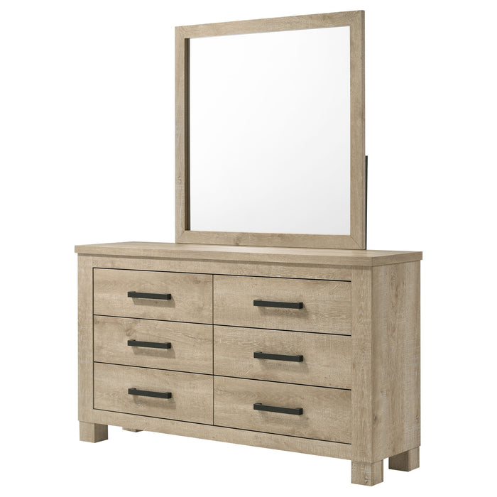 Oakglen Dresser With Mirrors - Imperial Furniture (Las Vegas, NV) - Multi Location