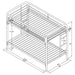 Morgan Bunk Beds - Imperial Furniture (Las Vegas, NV) - Multi Location