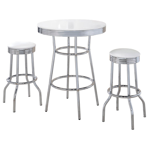 Retro 3 Pc Bar Set - Imperial Furniture (Las Vegas, NV) - Multi Location