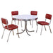 Retro 5 Pc Dining Sets - Imperial Furniture (Las Vegas, NV) - Multi Location