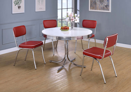 Retro 5 Pc Dining Sets - Imperial Furniture (Las Vegas, NV) - Multi Location