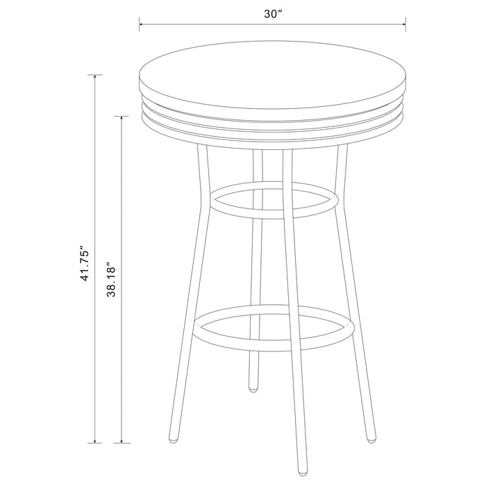 Retro 3 Pc Bar Set - Imperial Furniture (Las Vegas, NV) - Multi Location