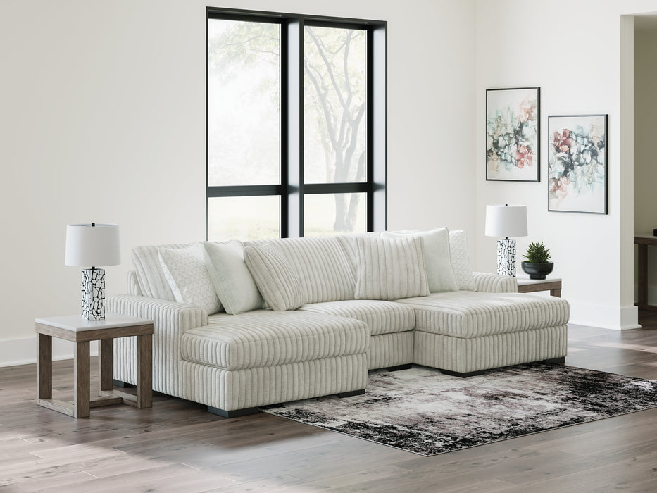 Stupendous Sectional with Double Chaise - Imperial Furniture (Las Vegas, NV) - Multi Location