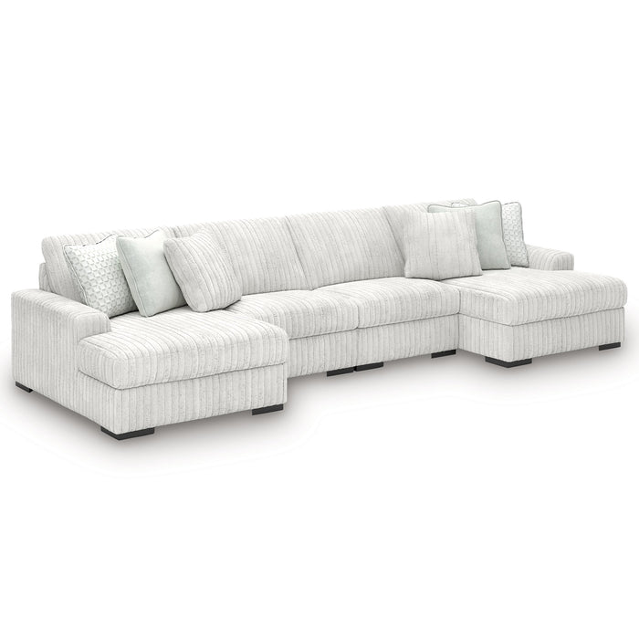 Stupendous Sectional with Double Chaise - Imperial Furniture (Las Vegas, NV) - Multi Location