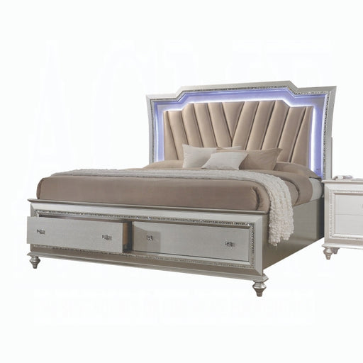 Kaitlyn CK Bed With Led and Storage - Imperial Furniture (Las Vegas, NV) - Multi Location