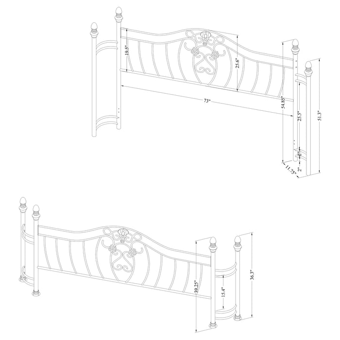 Sydney Eastern King & Queen Bed - Imperial Furniture (Las Vegas, NV) - Multi Location