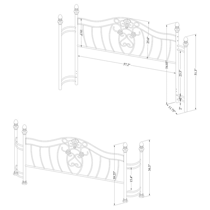 Sydney Eastern King & Queen Bed - Imperial Furniture (Las Vegas, NV) - Multi Location