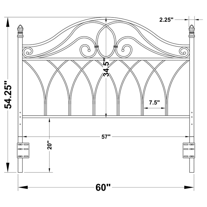 Zola Queen / Full Headboard - Imperial Furniture (Las Vegas, NV) - Multi Location