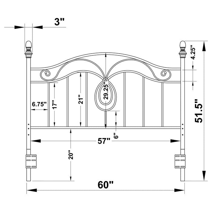 Evan Queen / Full Headboard - Imperial Furniture (Las Vegas, NV) - Multi Location