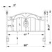 Evan Queen / Full Headboard - Imperial Furniture (Las Vegas, NV) - Multi Location