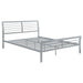 Cooper Queen Metal Bed Silver - Imperial Furniture (Las Vegas, NV) - Multi Location