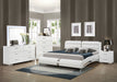 Jeremaine 5 Pc Bedroom Sets White - Imperial Furniture (Las Vegas, NV) - Multi Location