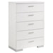Jeremaine 5 Pc Bedroom Sets White - Imperial Furniture (Las Vegas, NV) - Multi Location