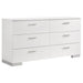 Jeremaine 5 Pc Bedroom Sets White - Imperial Furniture (Las Vegas, NV) - Multi Location