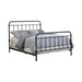 Livingston California King, E.King, & Queen Panel Metal Bed Dark Bronze - Imperial Furniture (Las Vegas, NV) - Multi Location