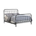 Livingston California King, E.King, & Queen Panel Metal Bed Dark Bronze - Imperial Furniture (Las Vegas, NV) - Multi Location