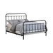 Livingston California King, E.King, & Queen Panel Metal Bed Dark Bronze - Imperial Furniture (Las Vegas, NV) - Multi Location