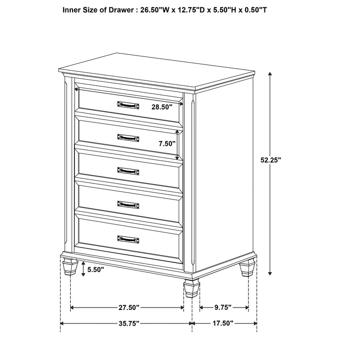 Devon Bedroom Set White - Imperial Furniture (Las Vegas, NV) - Multi Location