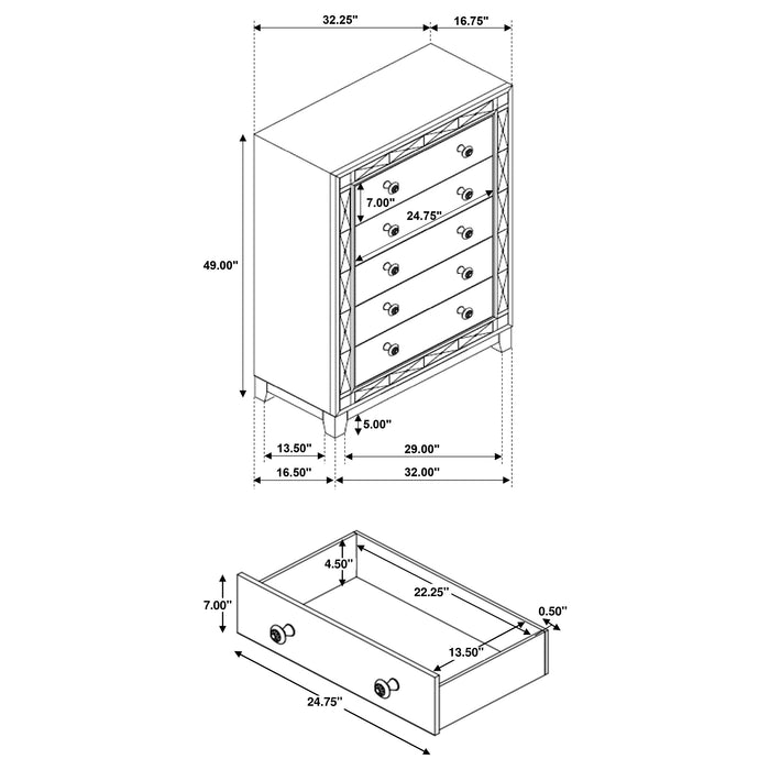 Camille Bedroom Sets - Imperial Furniture (Las Vegas, NV) - Multi Location