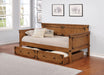 Oakdale Wood Twin Daybed with Trundle Rustic Honey - Imperial Furniture (Las Vegas, NV) - Multi Location