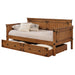 Oakdale Wood Twin Daybed with Trundle Rustic Honey - Imperial Furniture (Las Vegas, NV) - Multi Location