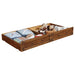 Oakdale Wood Twin Daybed with Trundle Rustic Honey - Imperial Furniture (Las Vegas, NV) - Multi Location