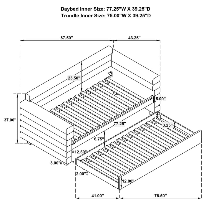 Patricia Daybed - Imperial Furniture (Las Vegas, NV) - Multi Location