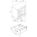 Dorian Bedroom Sets - Imperial Furniture (Las Vegas, NV) - Multi Location