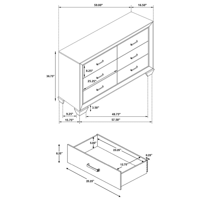 Dorian Bedroom Sets - Imperial Furniture (Las Vegas, NV) - Multi Location
