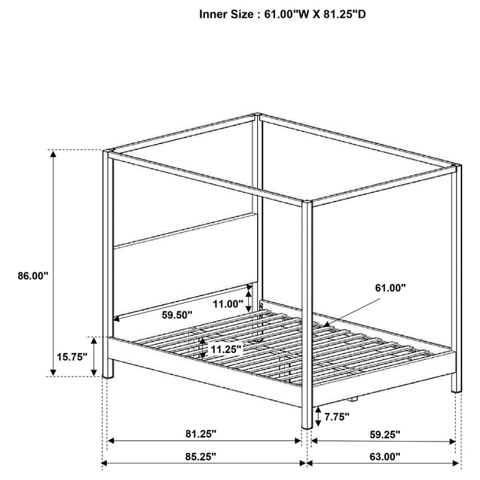 Monroe Eastern King & Queen Bed - Imperial Furniture (Las Vegas, NV) - Multi Location