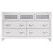 Barzini Bedroom Set White - Imperial Furniture (Las Vegas, NV) - Multi Location