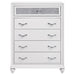 Barzini Bedroom Set White - Imperial Furniture (Las Vegas, NV) - Multi Location
