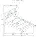 Kendall 4 Pc Bedroom Set - Imperial Furniture (Las Vegas, NV) - Multi Location