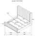 Natasha California King, E.King & Queen Bed - Imperial Furniture (Las Vegas, NV) - Multi Location