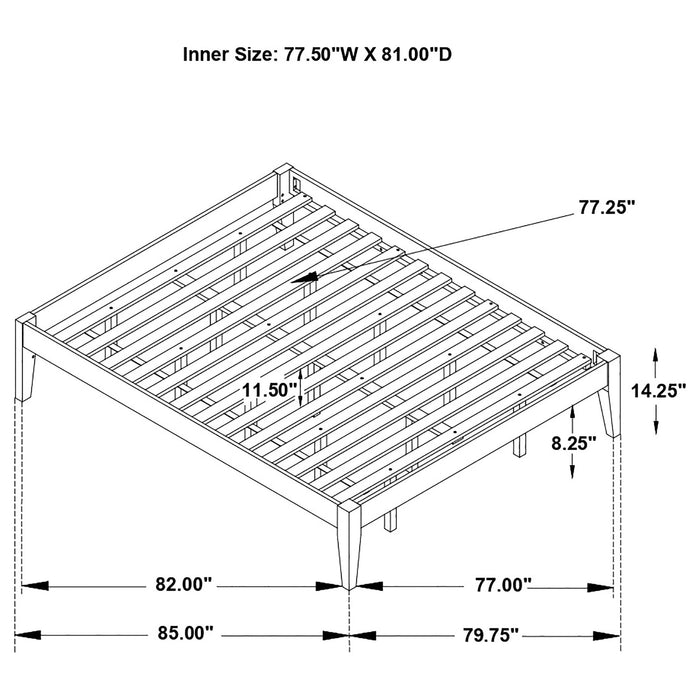 Hounslow Universal Platform Bed - Imperial Furniture (Las Vegas, NV) - Multi Location