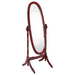 Foyet Oval Cheval Mirror Merlot - Imperial Furniture (Las Vegas, NV) - Multi Location