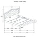 Bella Beds Cal.King & E.King, Queeen - Imperial Furniture (Las Vegas, NV) - Multi Location