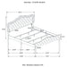 Bella Beds Cal.King & E.King, Queeen - Imperial Furniture (Las Vegas, NV) - Multi Location