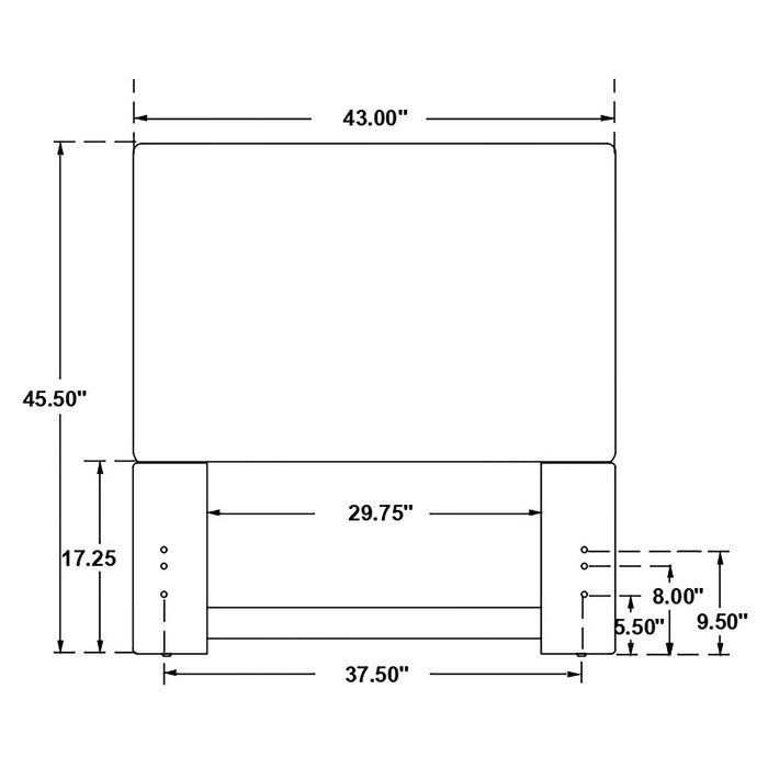 Pirro Twin Headboard - Imperial Furniture (Las Vegas, NV) - Multi Location