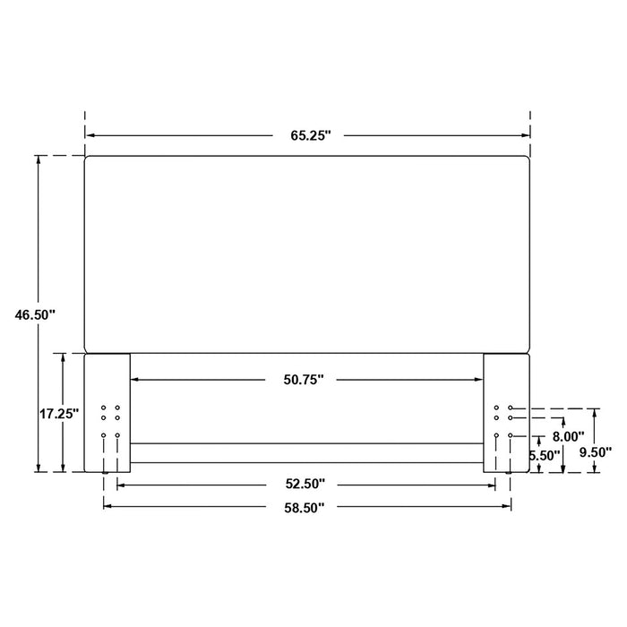 Izzy Queen Headboard - Imperial Furniture (Las Vegas, NV) - Multi Location