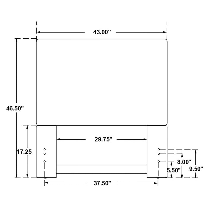 Izzy Twin Headboard - Imperial Furniture (Las Vegas, NV) - Multi Location