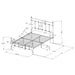 Novak Eastern King, Full, Queen, & Twin Bed - Imperial Furniture (Las Vegas, NV) - Multi Location